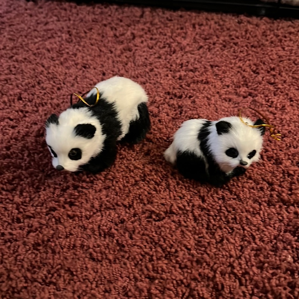 Panda Bear Decorative Ornaments